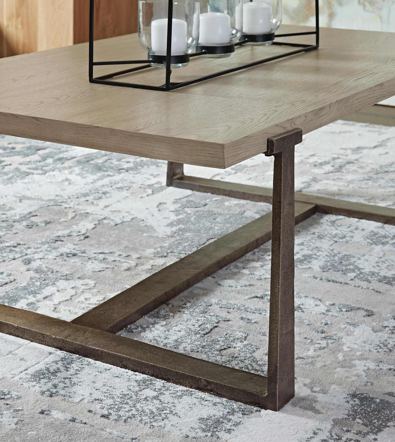 Dalenville Coffee Table - Gray  (T965-SI) - Image 6