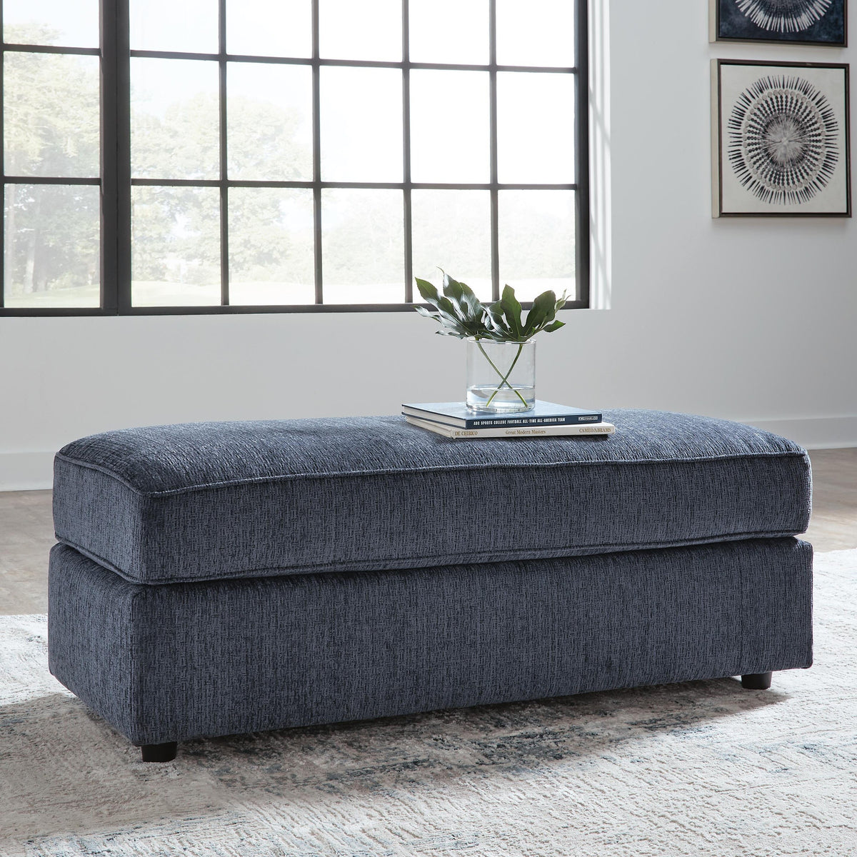 Albar Place Oversized Accent Ottoman (95302-SI) - Image 3