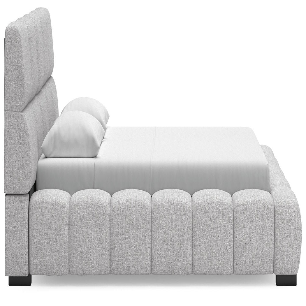 Grendusk Queen Upholstered Bed (PCB584-SI) - Image 3