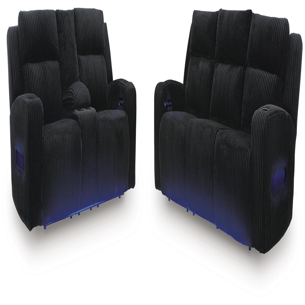 Belvarrow Power Reclining Sofa and Loveseat (PC64202-SI)