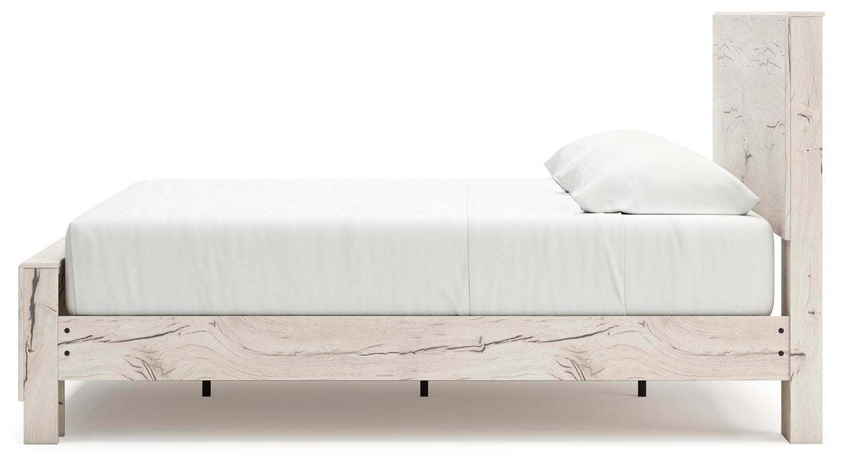 Lawroy Panel Bed with Storage - Light Natural  (B2310-SI) - Image 6