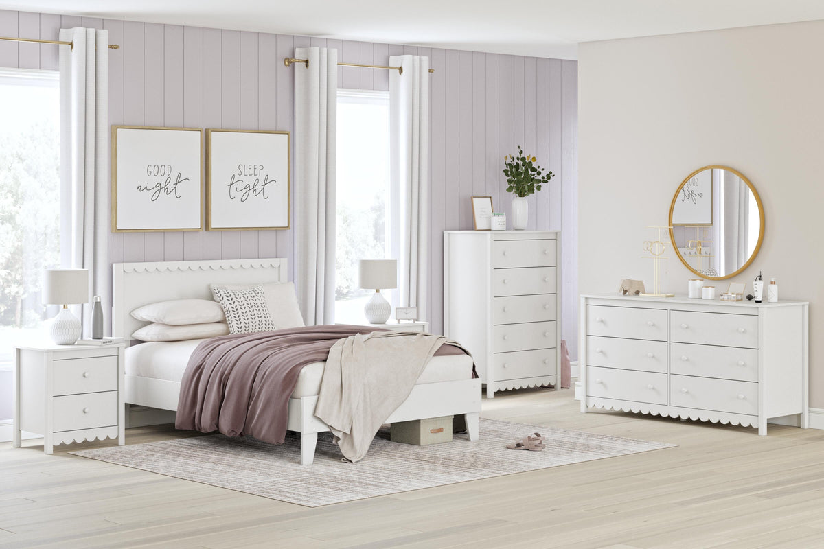 Hallityn Nightstand (Youth) - White  (EB1810-SI) - Image 11