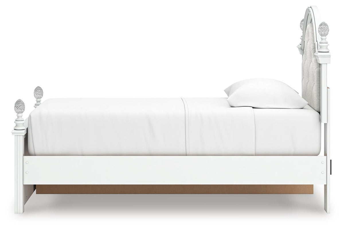 Kozlani Twin Upholstered Panel Storage Bed (PCB1819-SI) - Image 8
