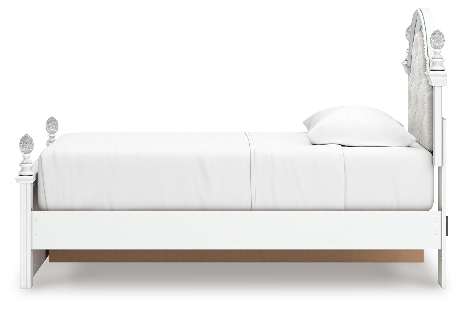 Kozlani Twin Upholstered Panel Storage Bed (PCB1819-SI) - Image 8