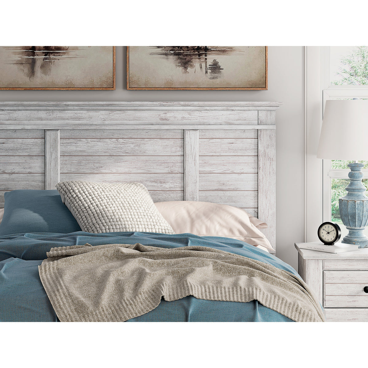 Makidern Queen Panel Bed (PCB1171-SI) - Image 7
