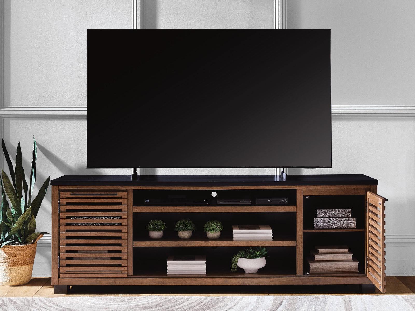 Kallari 84 TV Stand (W737-SI) - Image 6