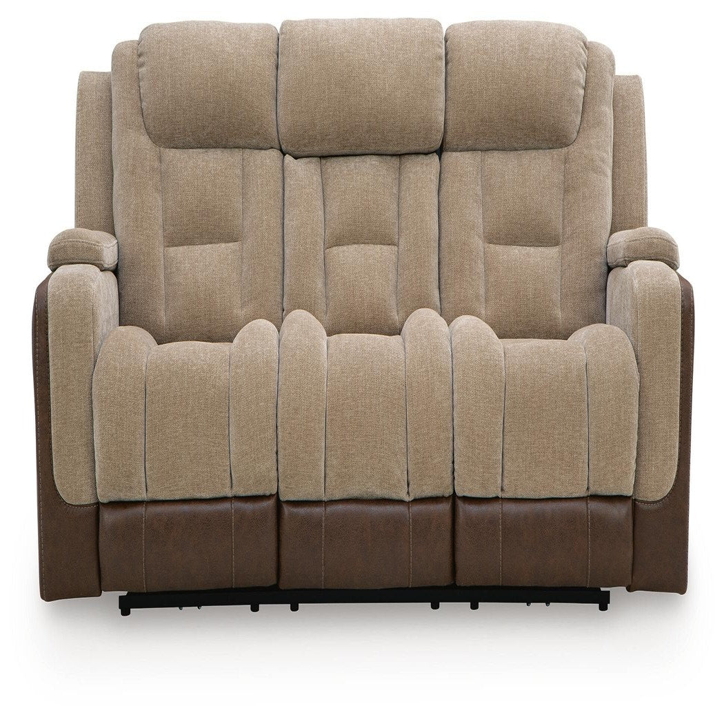 Mixed Motion Power Reclining Loveseat with Console (PC83504-SI) - Image 12