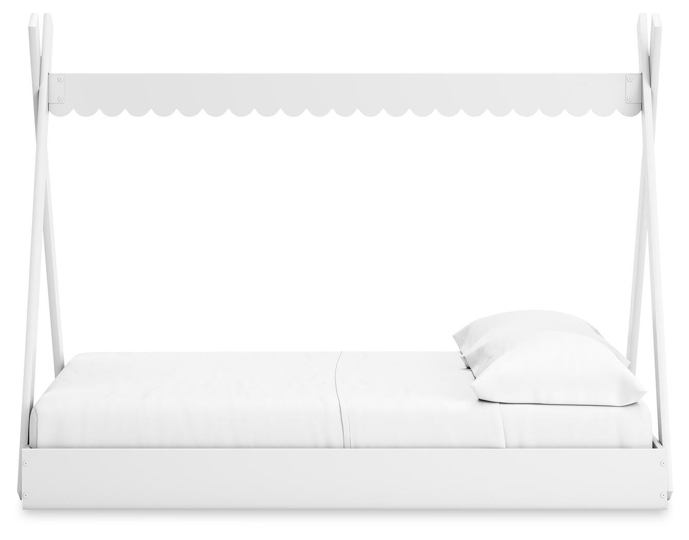 Hallityn Tent Bed (Youth) - White  (EB1810-SI) - Image 6