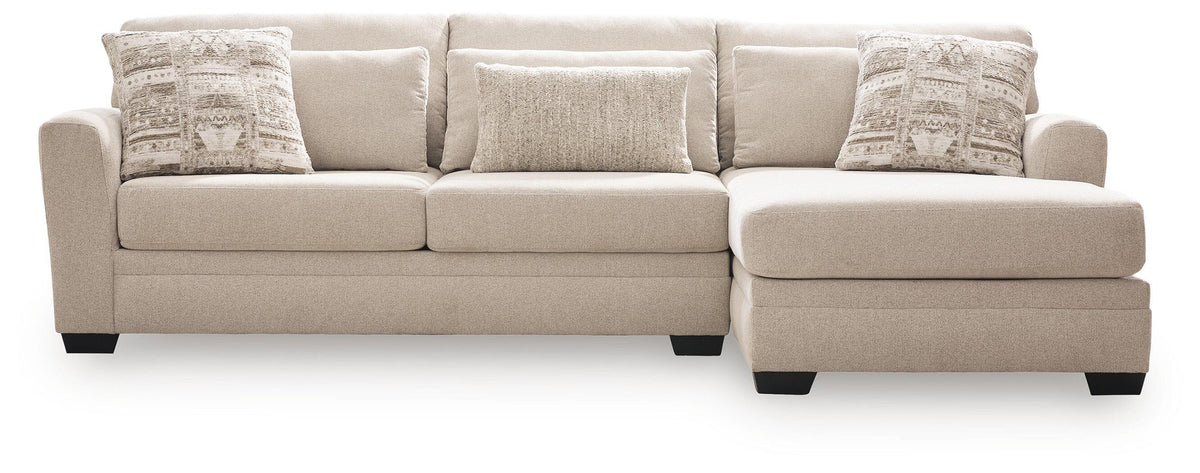 Mandi Point 2-Piece Sectional Sofa Chaise (62606-SI)