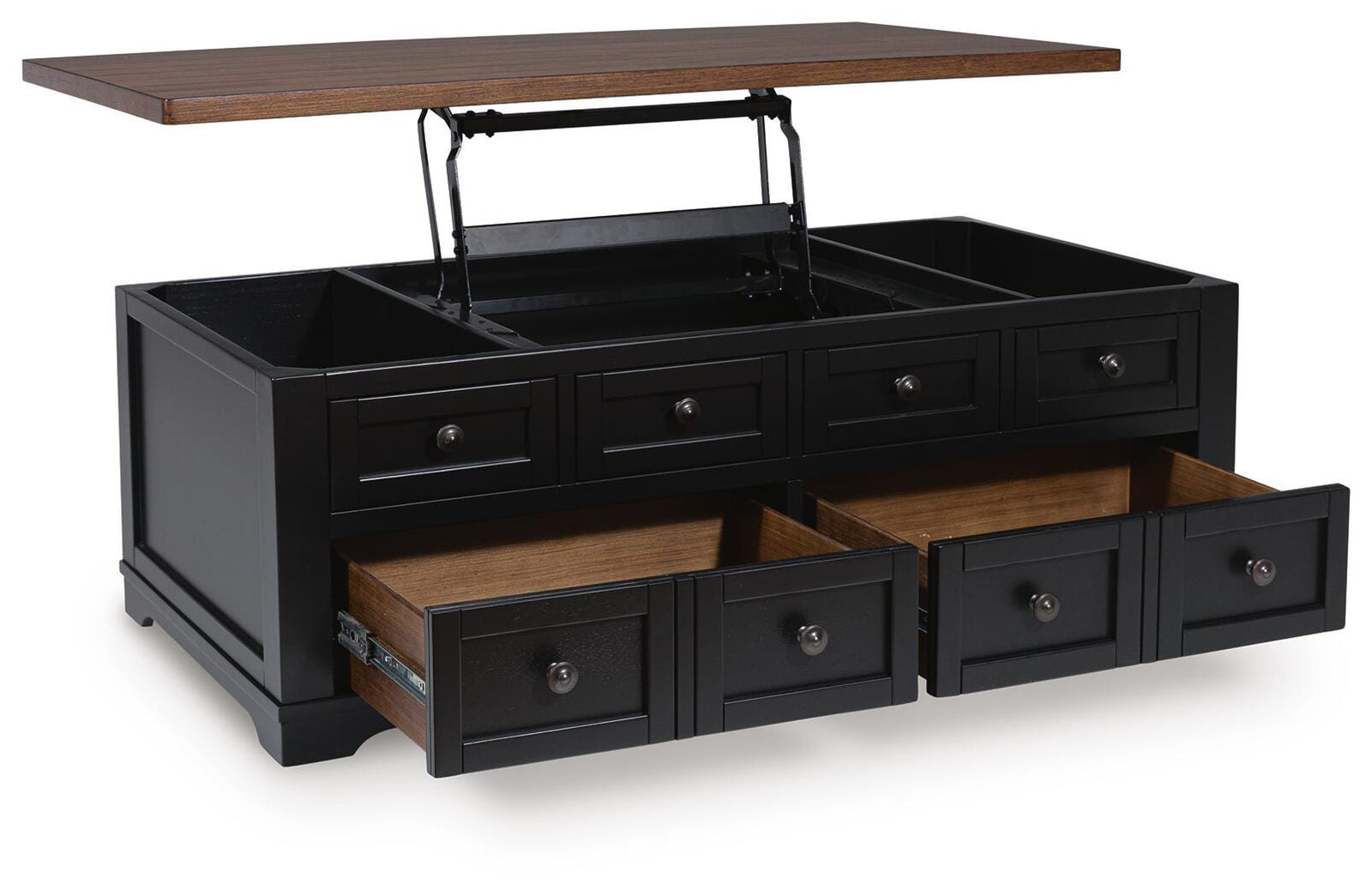 Wildenauer Lift-top Coffee Table and 2 Chairside End Tables (T664-SI) - Image 10