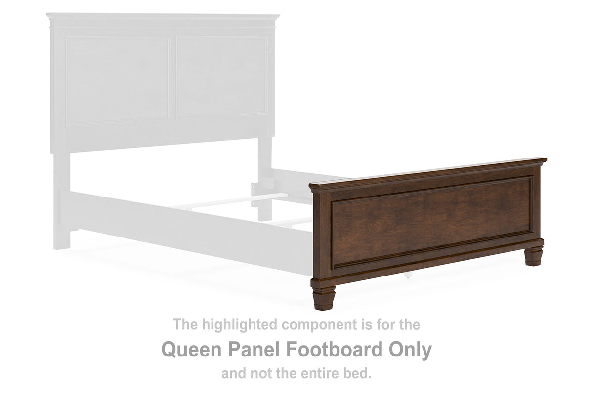 Danabrin Panel Footboard - Brown  (B685-SI) - Image 4