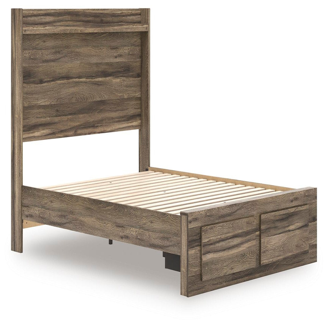 Elbrim Queen Panel Storage Bed, Dresser, Mirror and Nightstand (PCB2005-SI) - Image 10