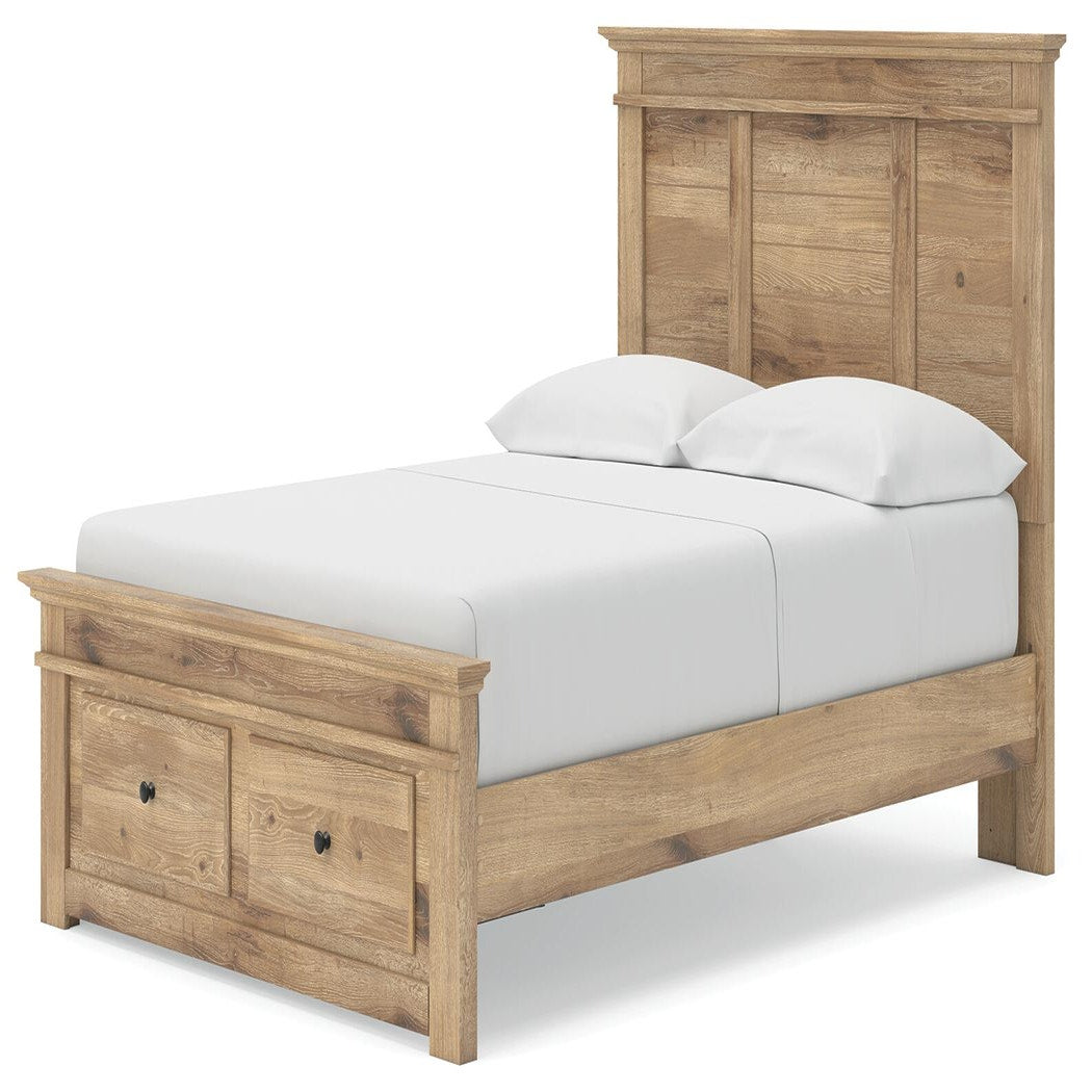 Makidern Full Panel Storage Bed (PCB1170-SI) - Image 3