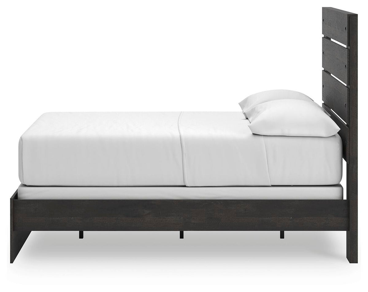 Hollivern Full Panel Bed, Dresser and Mirror (PCB2108-SI) - Image 14