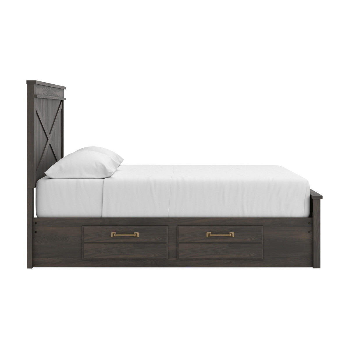 Vonitta Bay King Panel Storage Bed (PCB2648-SI) - Image 9