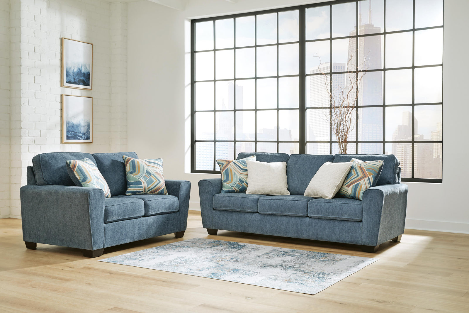 Cashton Sofa, Loveseat, Chair and Ottoman (40605-SI) - Image 19