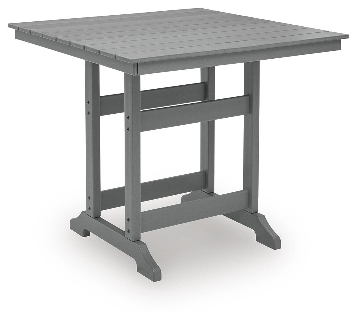 Sanctuary Beach Outdoor Counter Height Bar Stool (Set of 2) (PCP227-SI)