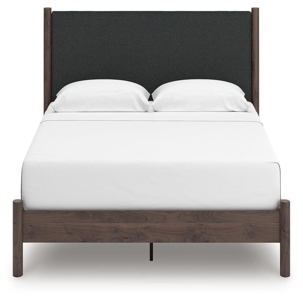 Pamytta King Upholstered Panel Platform Bed (PCB2614-SI) - Image 3