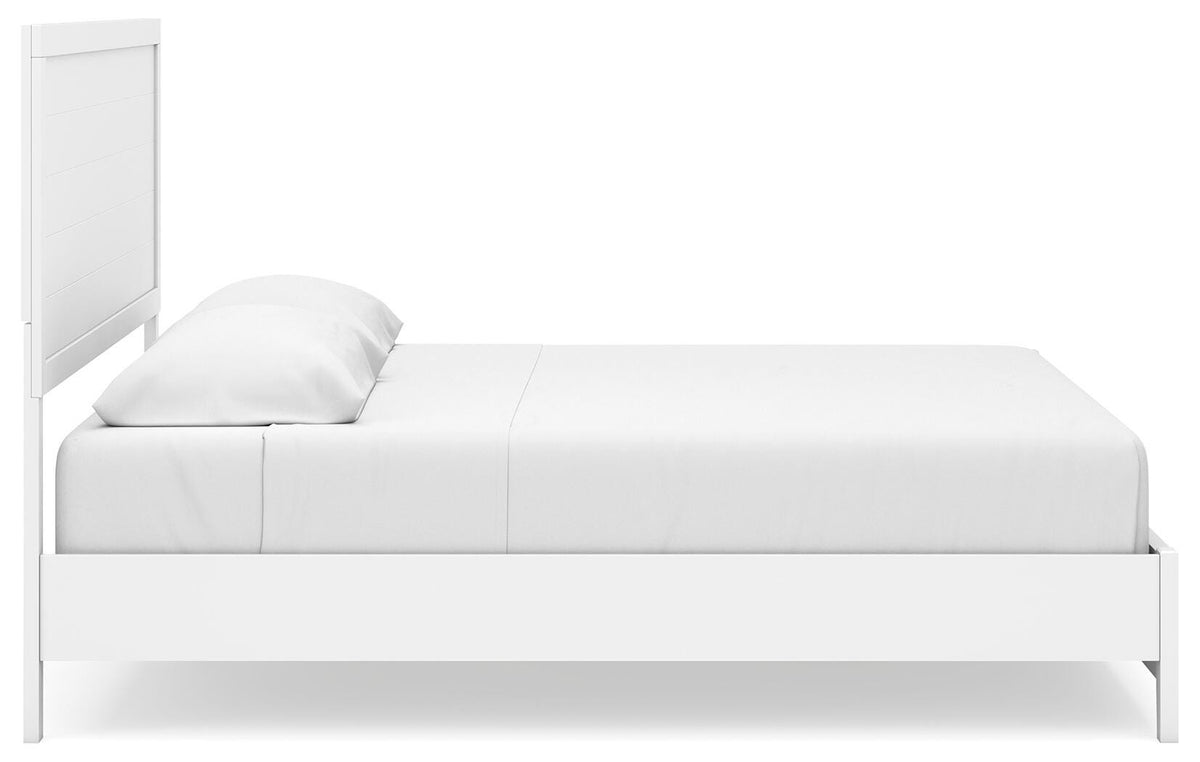 Binterglen Panel Bed, Dresser, Chest and 2 Nightstands (B427-SI) - Image 19