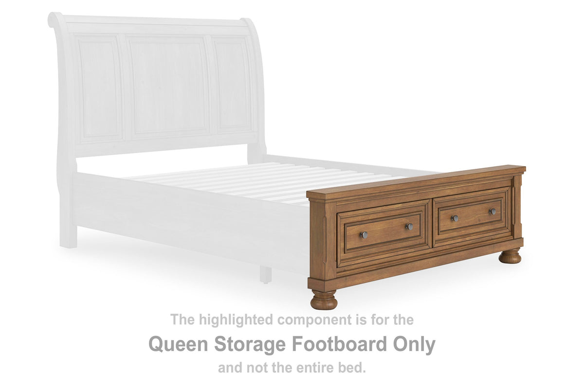 Feddinger Queen Storage Footboard (PCB779-SI) - Image 6