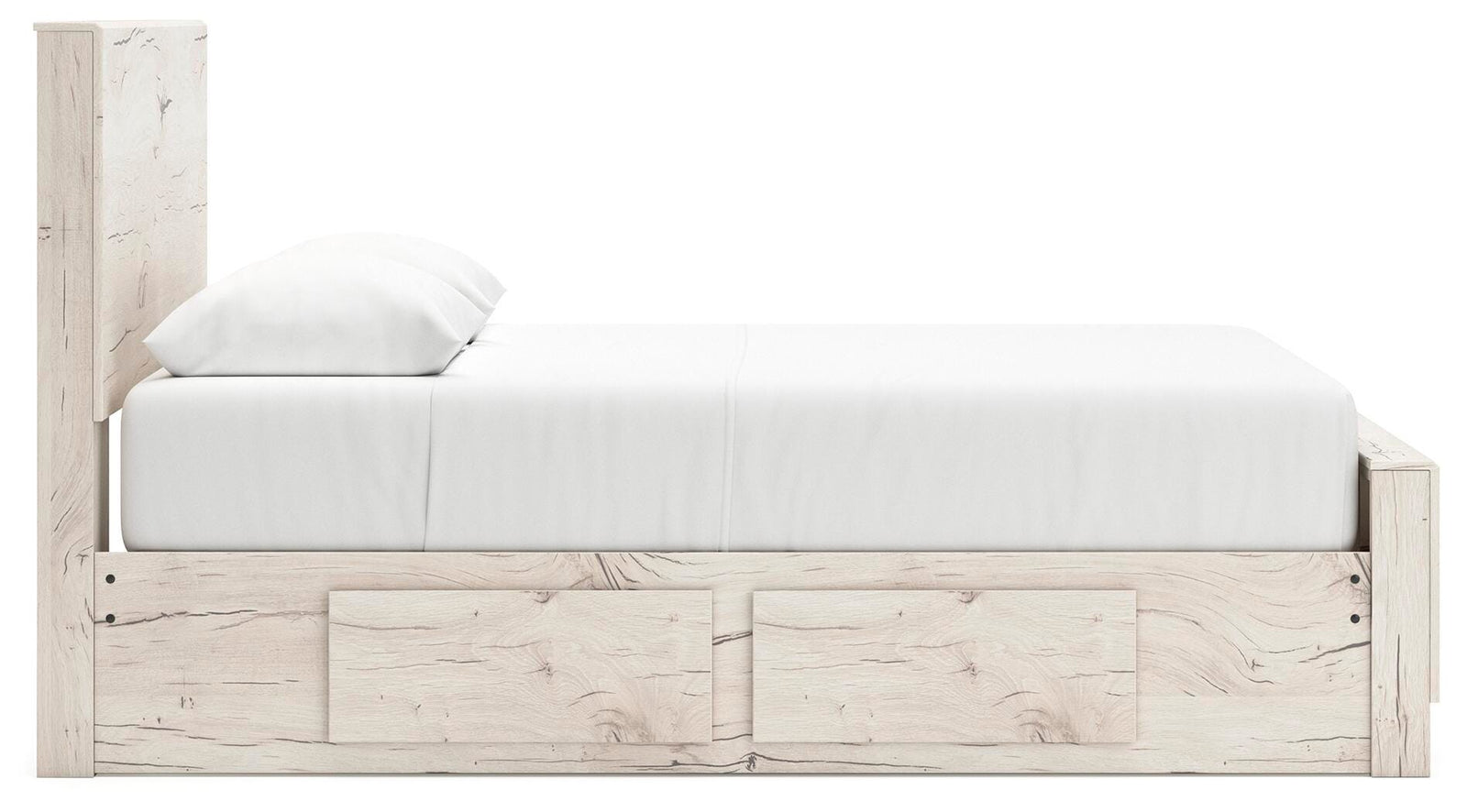 Lawroy Panel Bed with Storage (Youth) - Light Natural  (B2310-SI) - Image 6