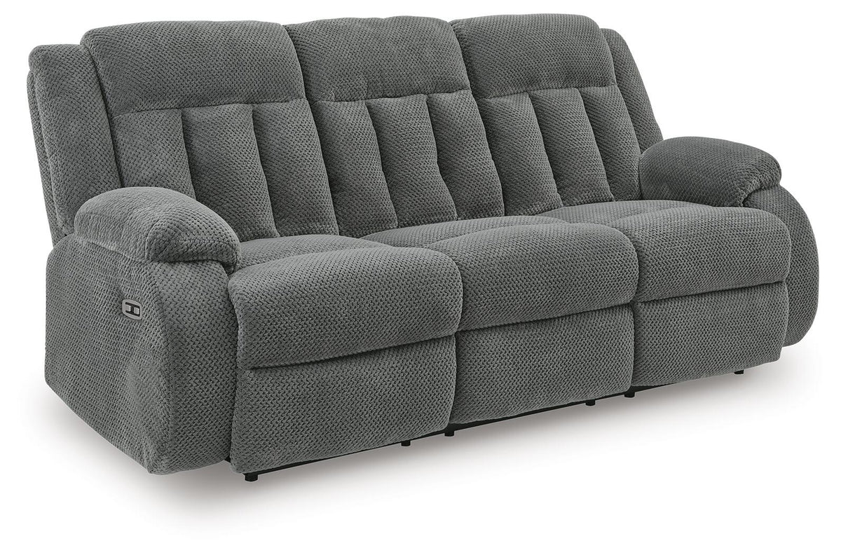 Observation Power Reclining Sofa with Drop Down Table (PC21405-SI)