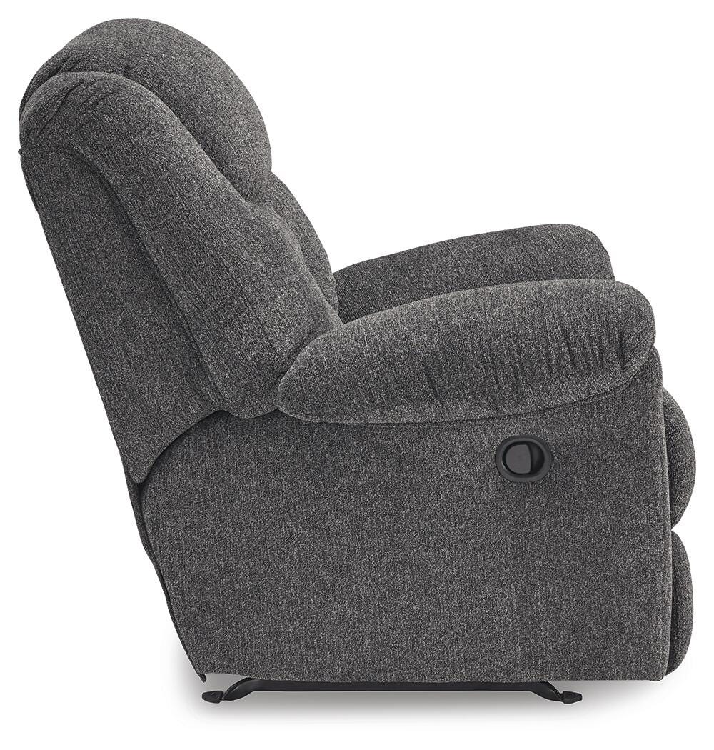 Foreside Reclining Loveseat with Console (38104-SI) - Image 14