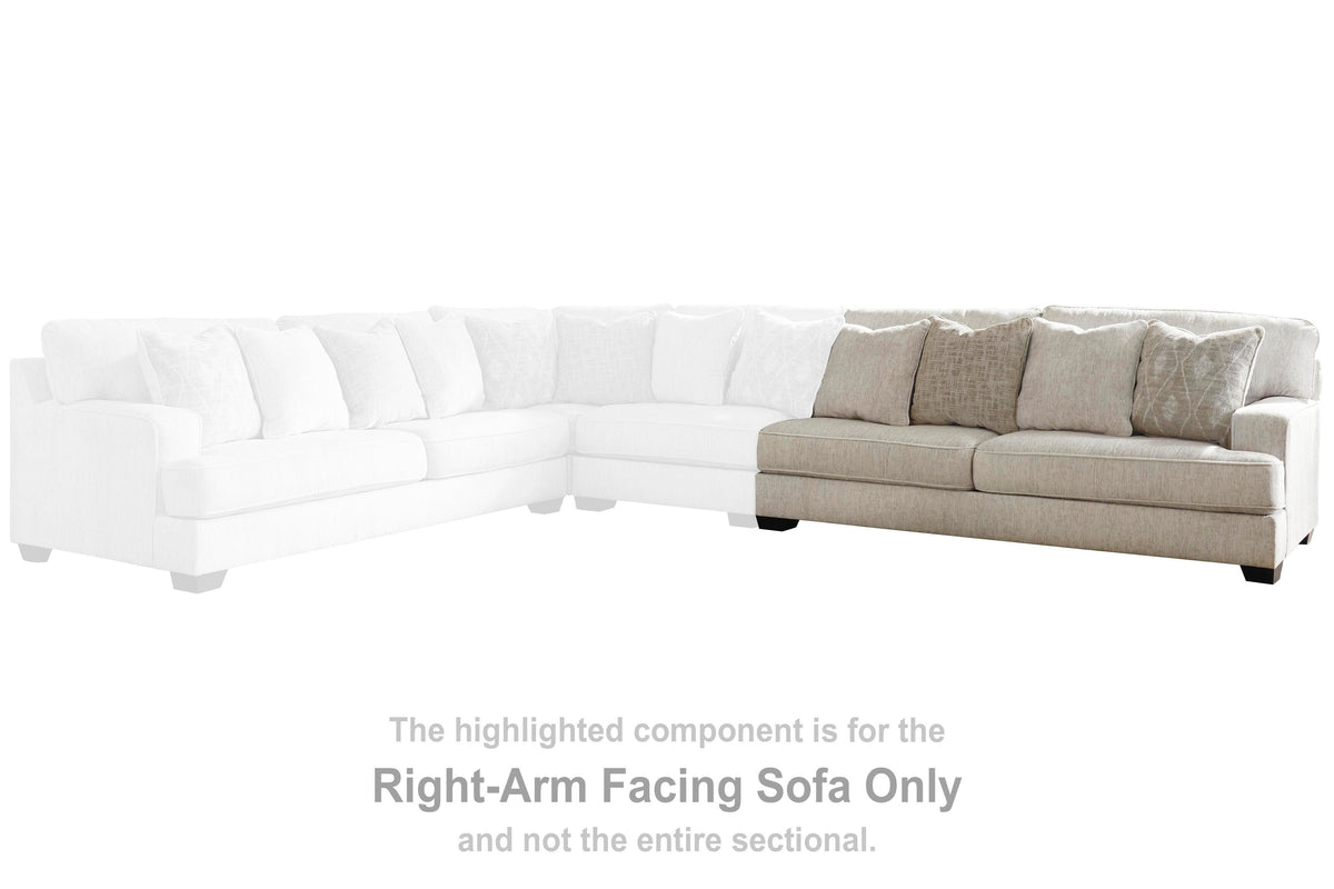 Rawcliffe Right-Arm Facing Sofa (19604-SI) - Image 2