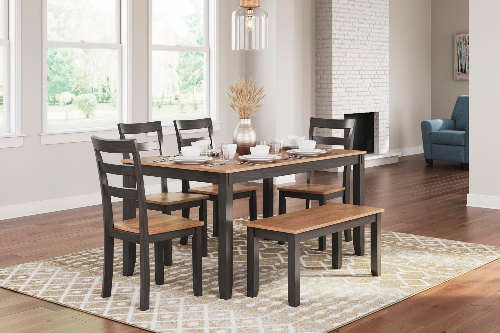 Gesthaven Dining Set (D396-SI) - Image 3