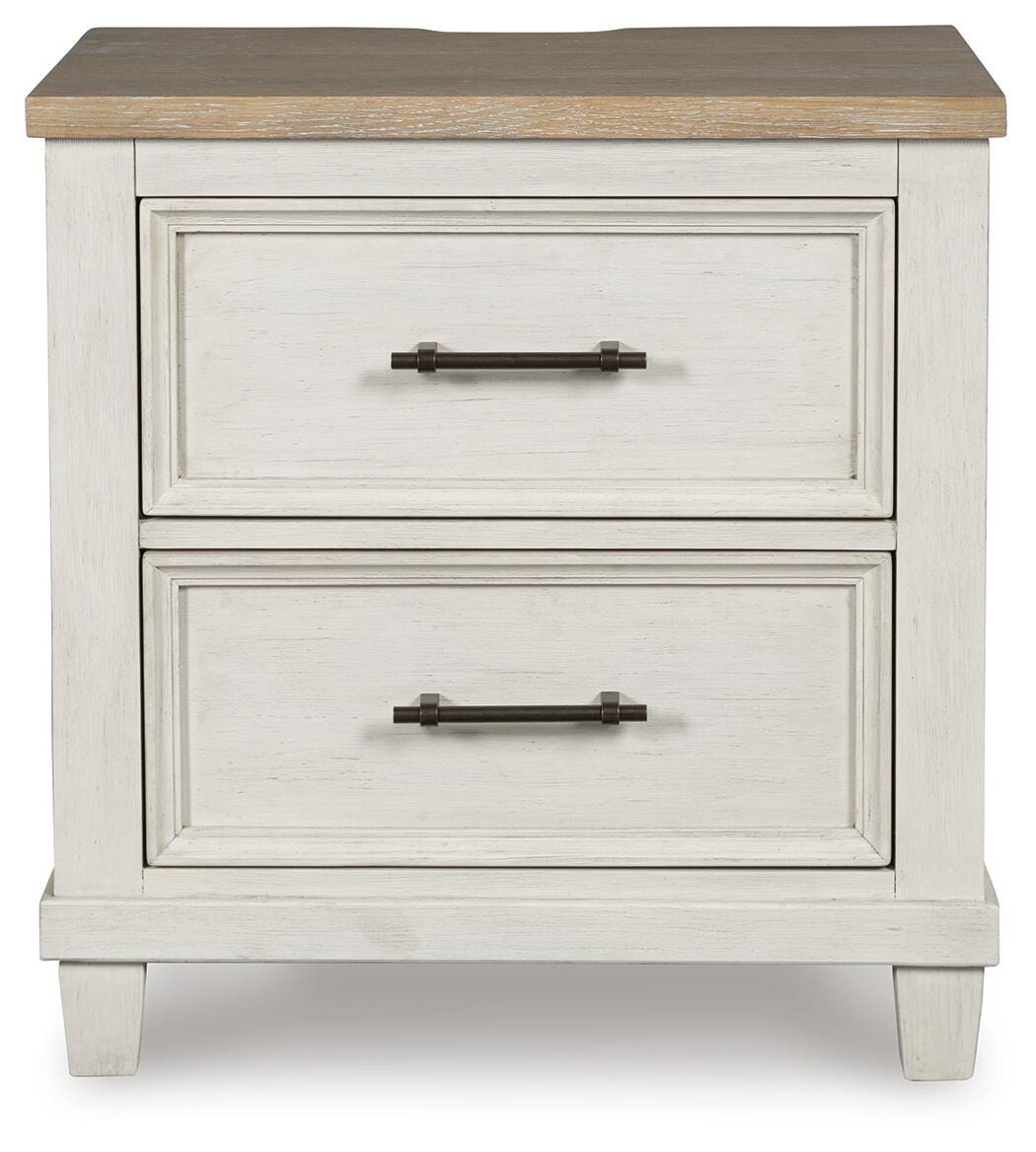 Shaybrock Panel Bed, Dresser, Mirror and Nightstand (B683-SI) - Image 5