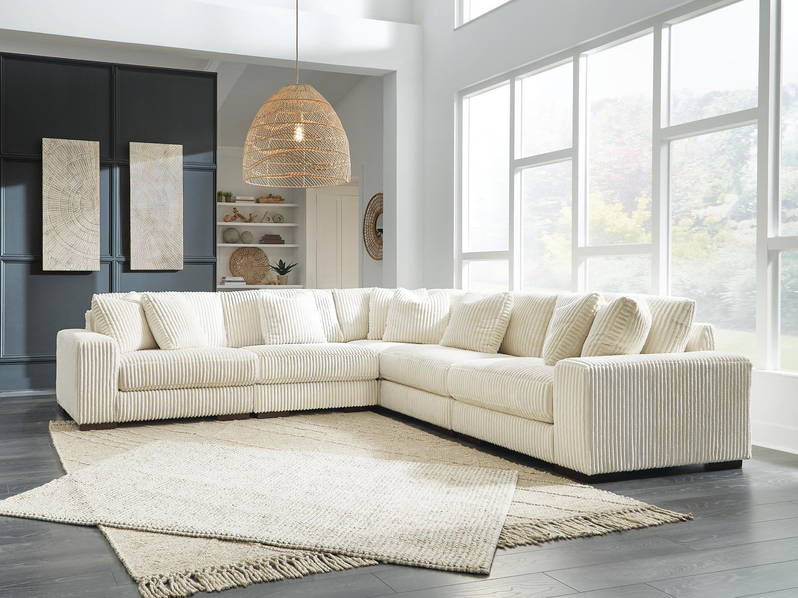 Lindyn 5-Piece Sectional (21104-SI) - Image 2