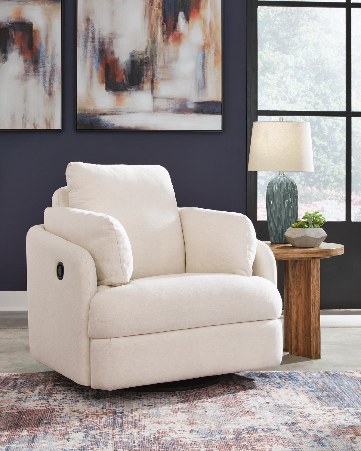 Modmax 3-Piece Sectional Sofa, 2-Piece Sectional Loveseat and Swivel Glider Recliner (92103-SI) - Image 14