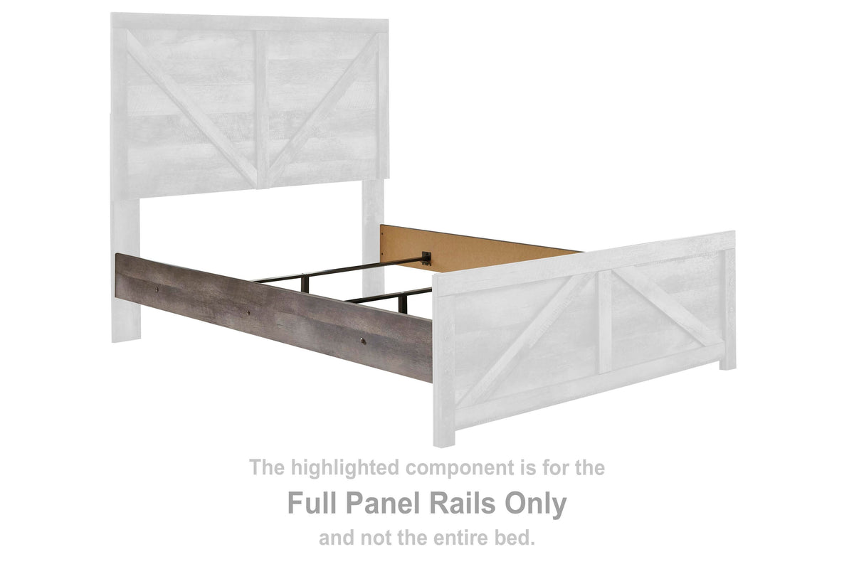 Wynnlow Panel Rails - Gray  (B440-SI) - Image 3