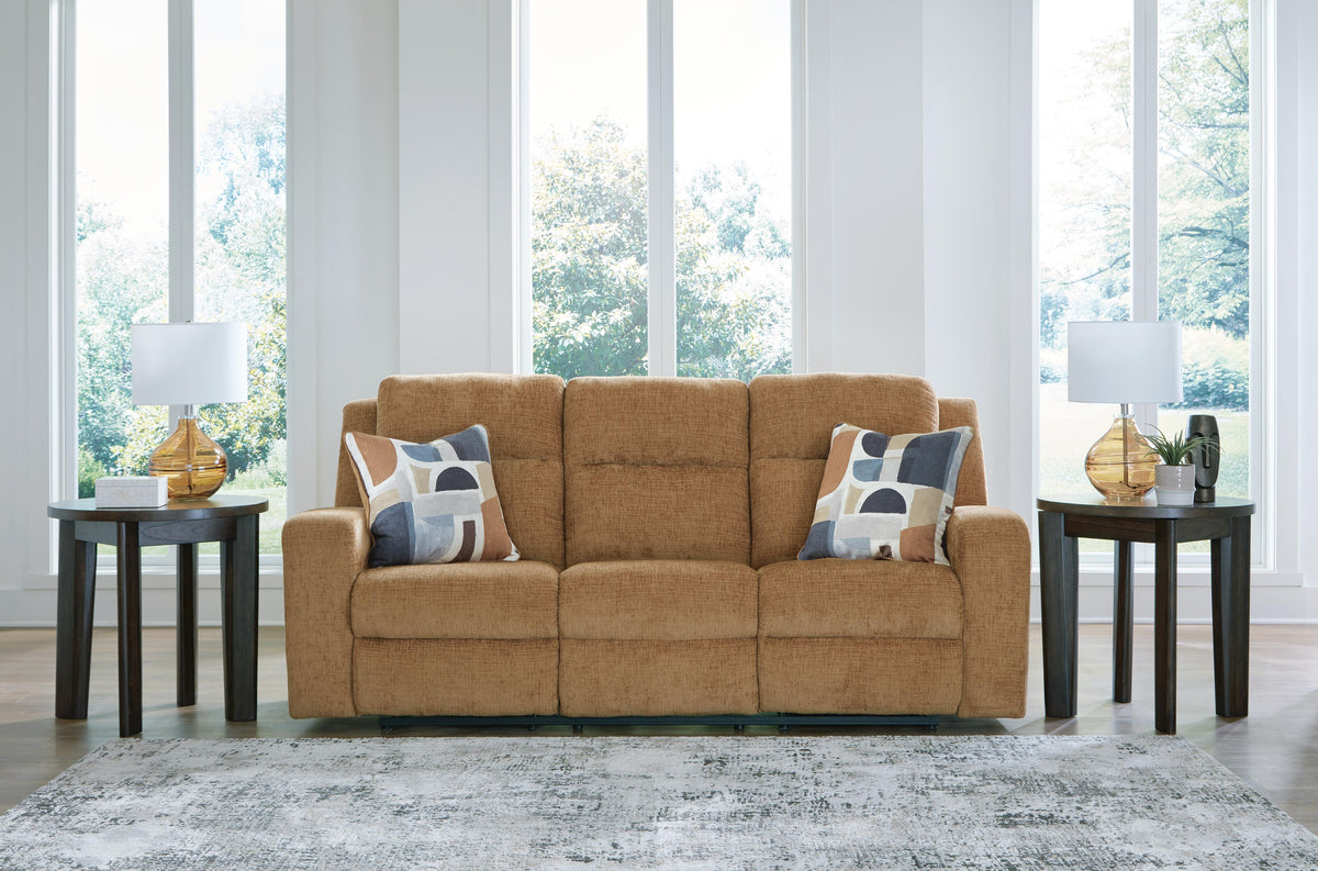 Kanlow Reclining Loveseat with Console (38605-SI) - Image 17