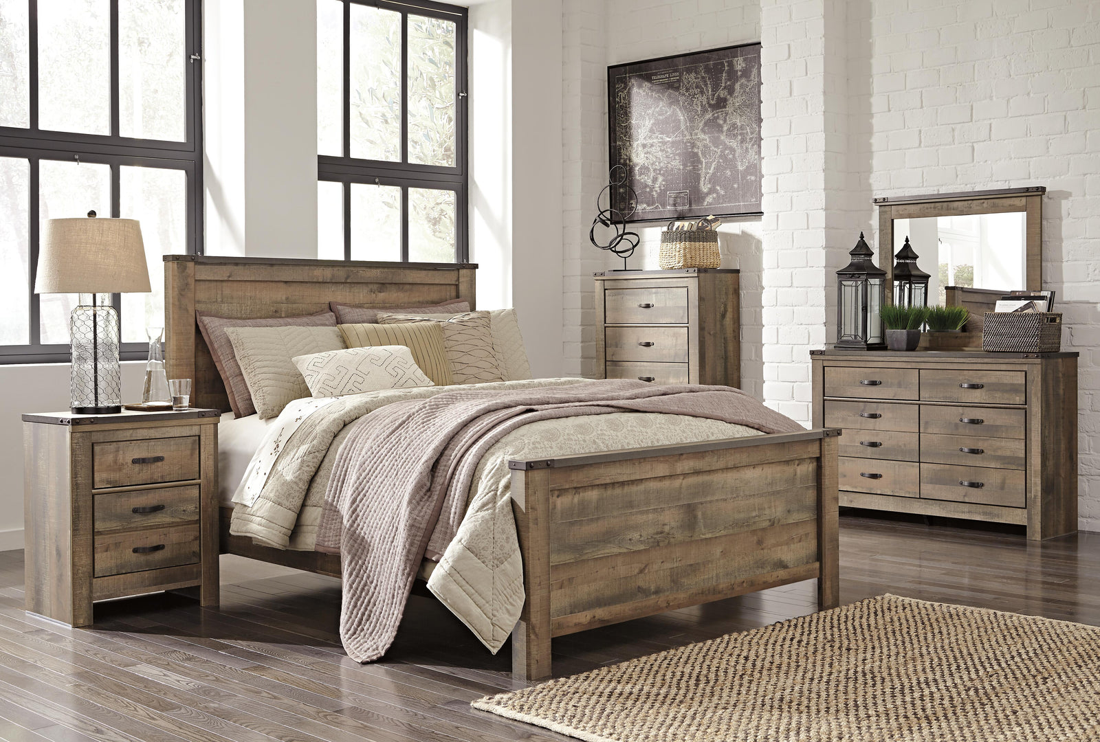 Trinell Nightstand - Brown  (B446-SI) - Image 14