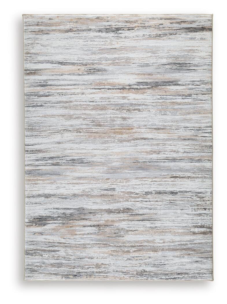 Nace 5 x 7 Memory Foam Area Rug (R40747-SI)