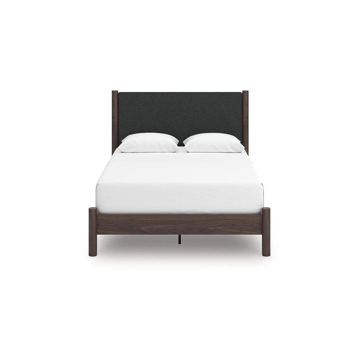 Pamytta Queen Upholstered Platform Bed, Dresser and Mirror (PCB2614-SI) - Image 9