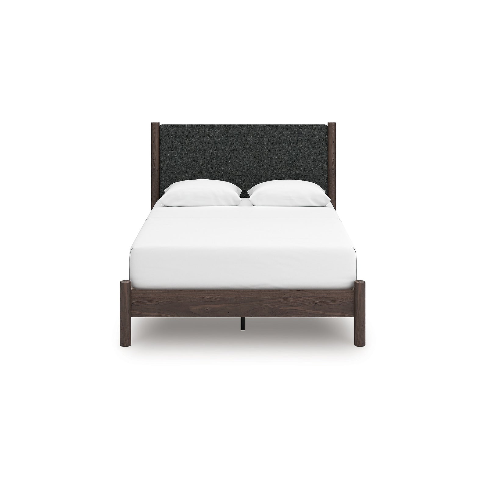 Pamytta Queen Upholstered Platform Bed, Dresser and Mirror (PCB2614-SI) - Image 9