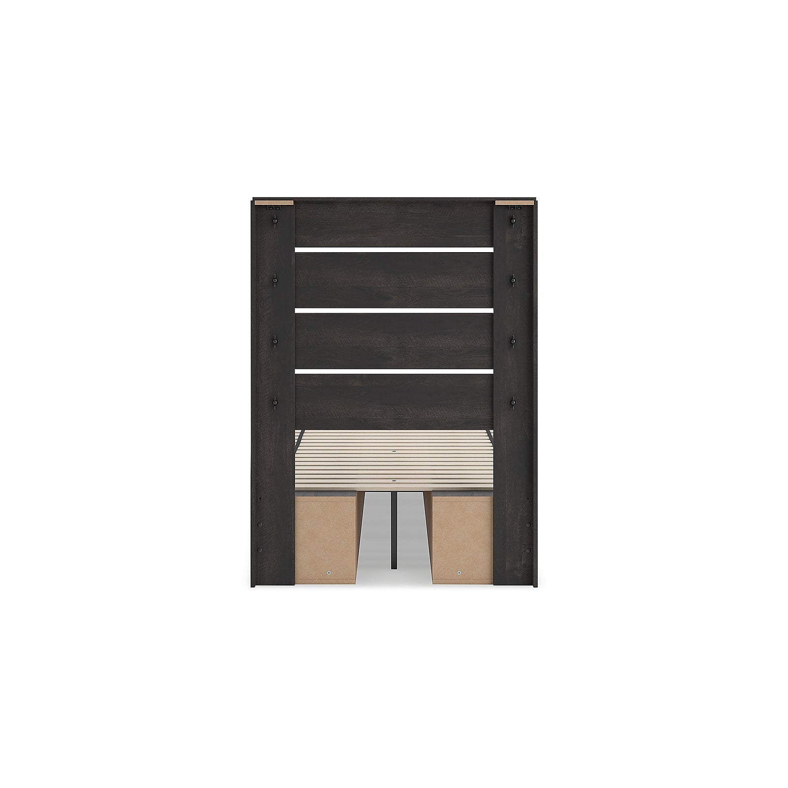 Hollivern Twin Panel Bed with Storage (PCB2108-SI) - Image 6