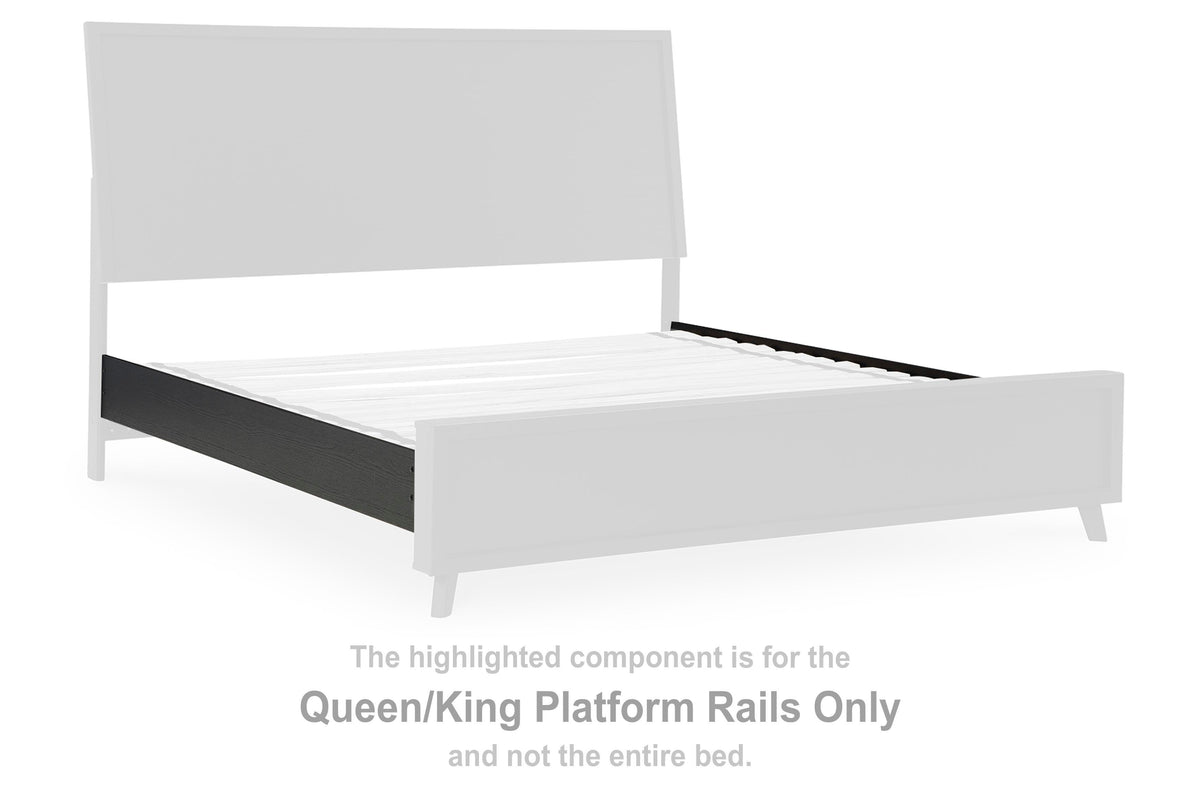Danziar Platform Rails - Black  (B1013-SI)