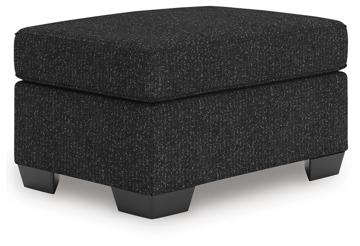 Jasmine Peaks Ottoman (28904-SI)