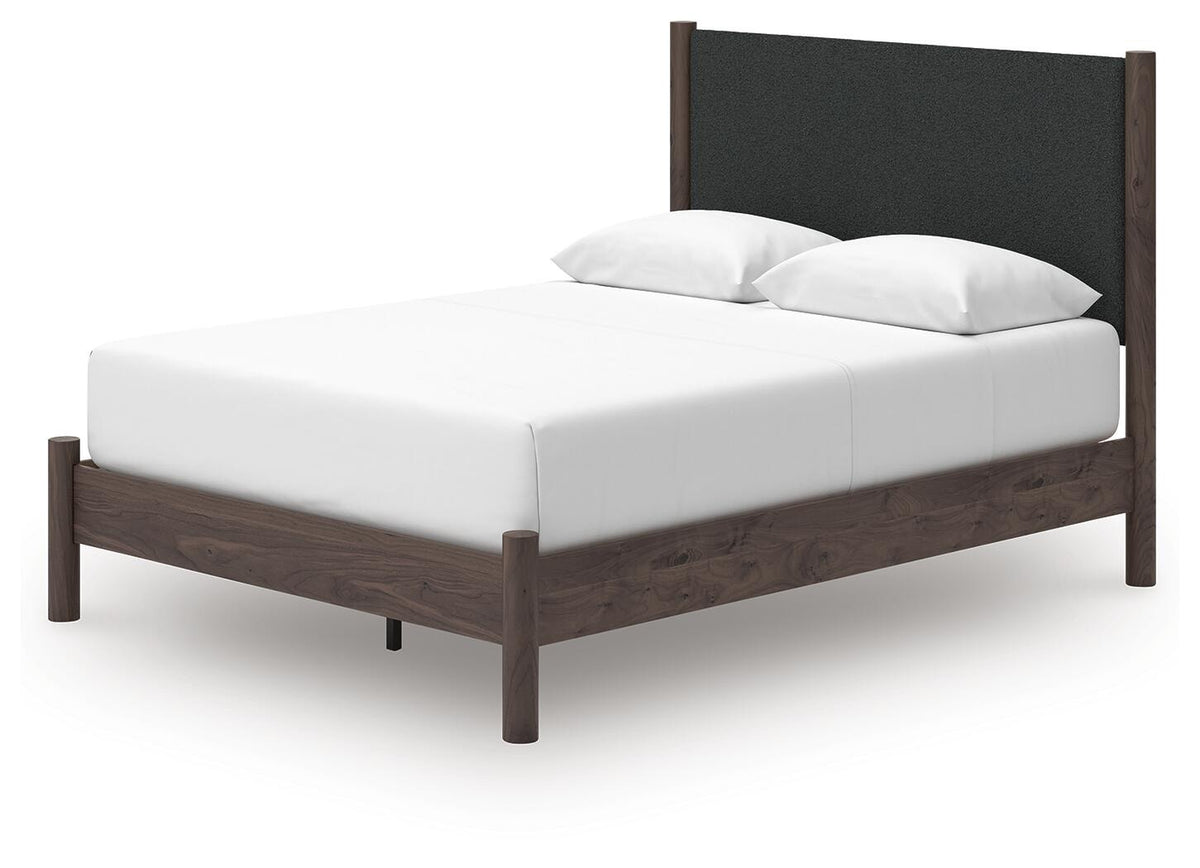 Pamytta Queen Panel Bed, Dresser, Mirror and Nightstand (PCB2614-SI) - Image 14