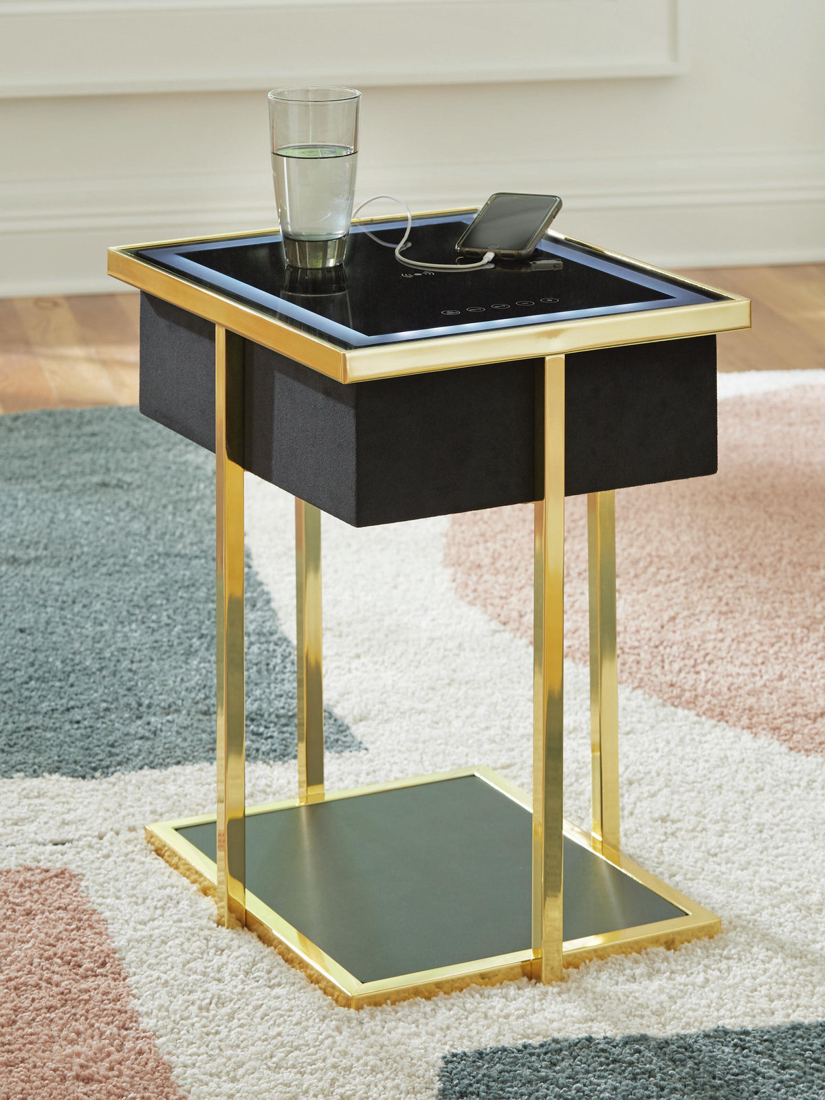 Rexwell Accent Table with Speaker (A4000681-SI) - Image 6