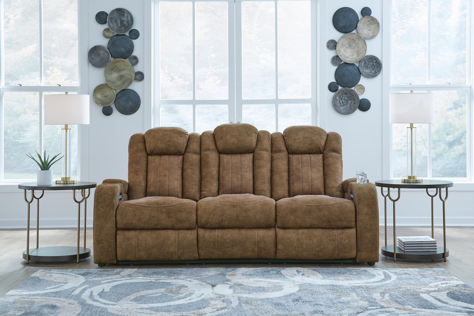 Wolfridge Power Reclining Loveseat (60703-SI) - Image 25