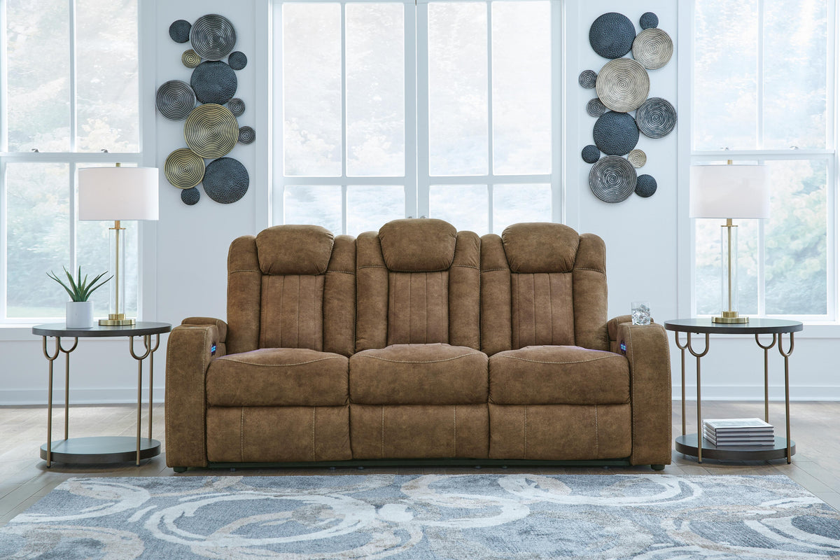 Wolfridge Power Reclining Sofa and Power Recliner (60703-SI) - Image 15