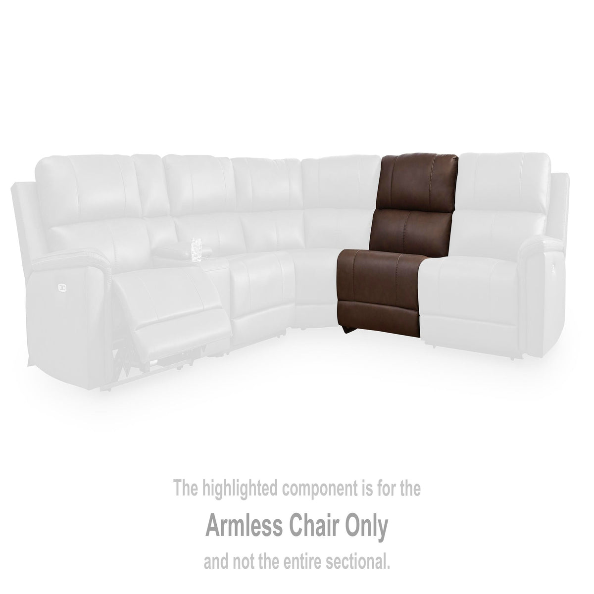 Bleckley Power Reclining Loveseat with Console (PCU12001-SI) - Image 29