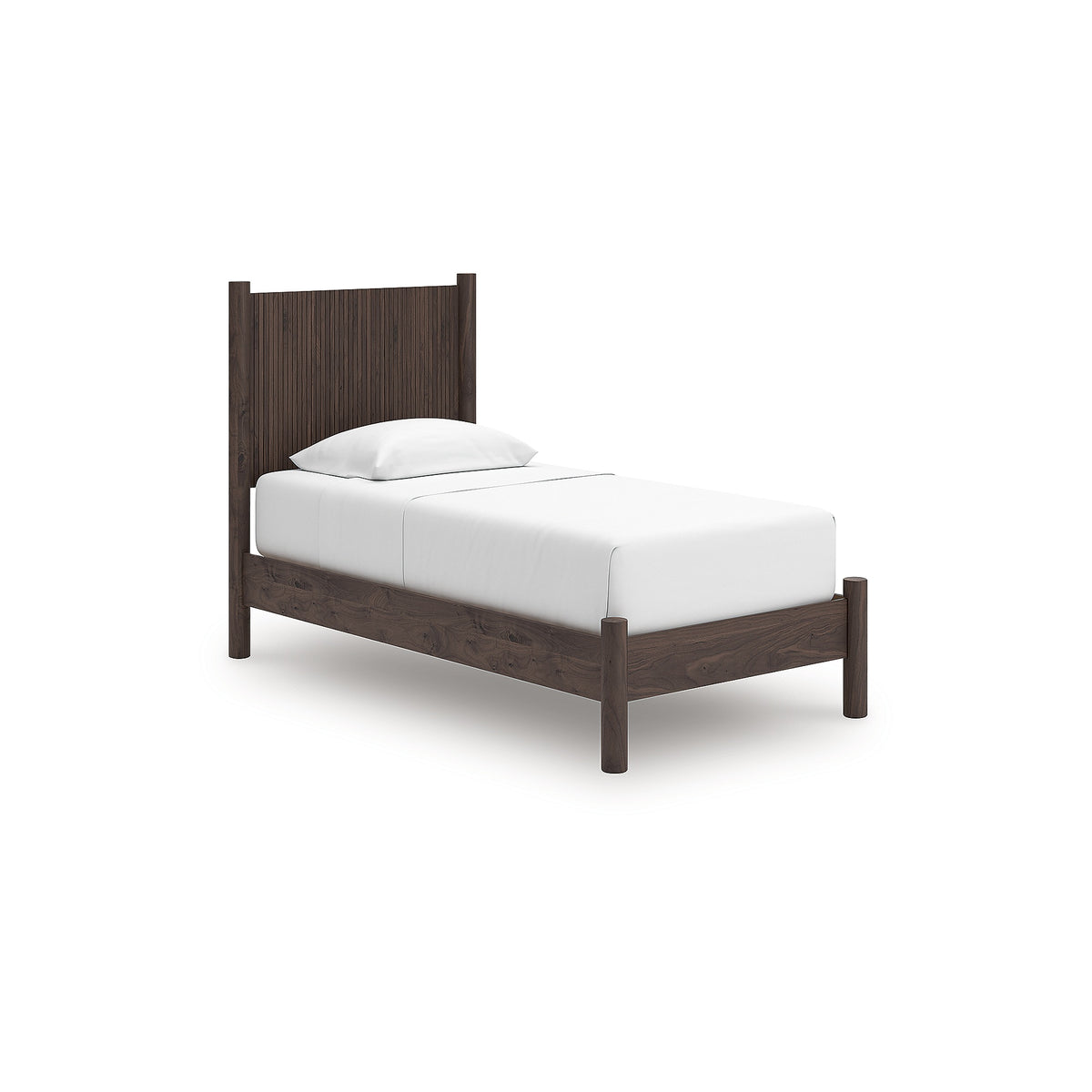Pamytta Twin Panel Platform Bed, Dresser and Mirror (PCB2614-SI) - Image 10