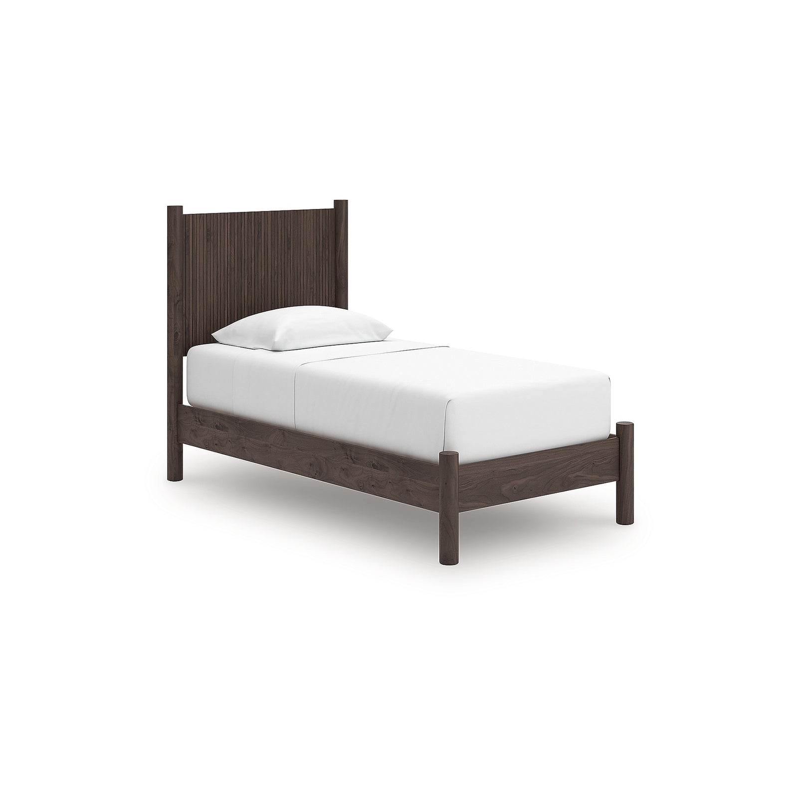 Pamytta Twin Panel Platform Bed, Dresser and Mirror (PCB2614-SI) - Image 10