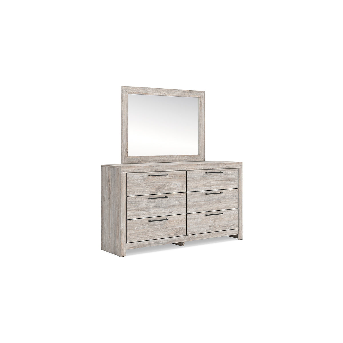 Broachmyn Twin Panel Bed, Dresser and Mirror (PCB1120-SI) - Image 3