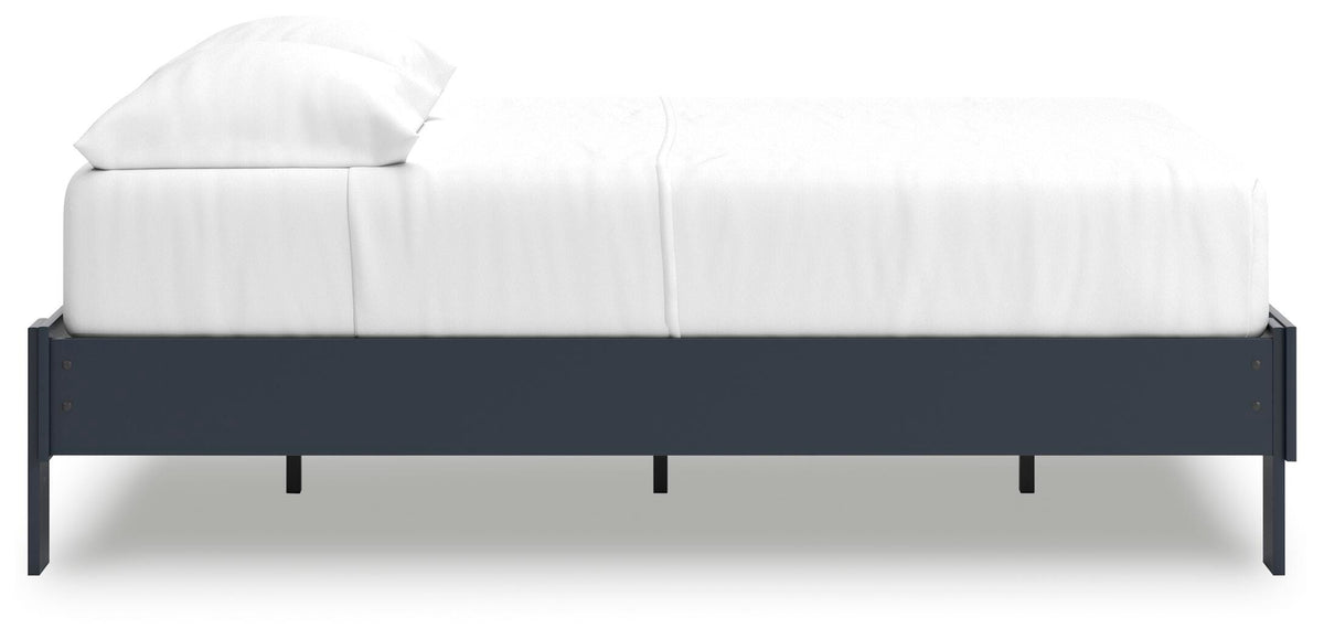 Simmenfort Platform Bed (Youth) - Navy Blue  (EB1528-SI) - Image 7